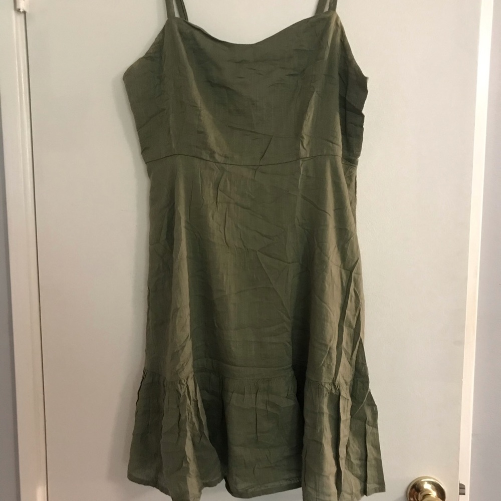 Green old navy dress